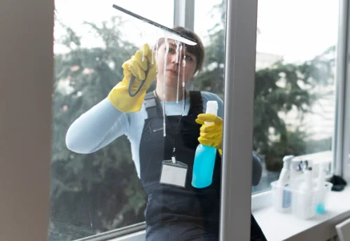Nettoyage de vitres intérieures et extérieures à Gensac